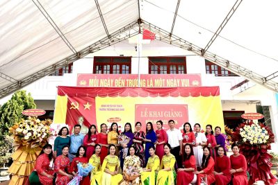 TRƯỜNG TIỂU HỌC BẮC DINH HÂN HOAN CHÀO ĐÓN NĂM HỌC MỚI 2023-2024